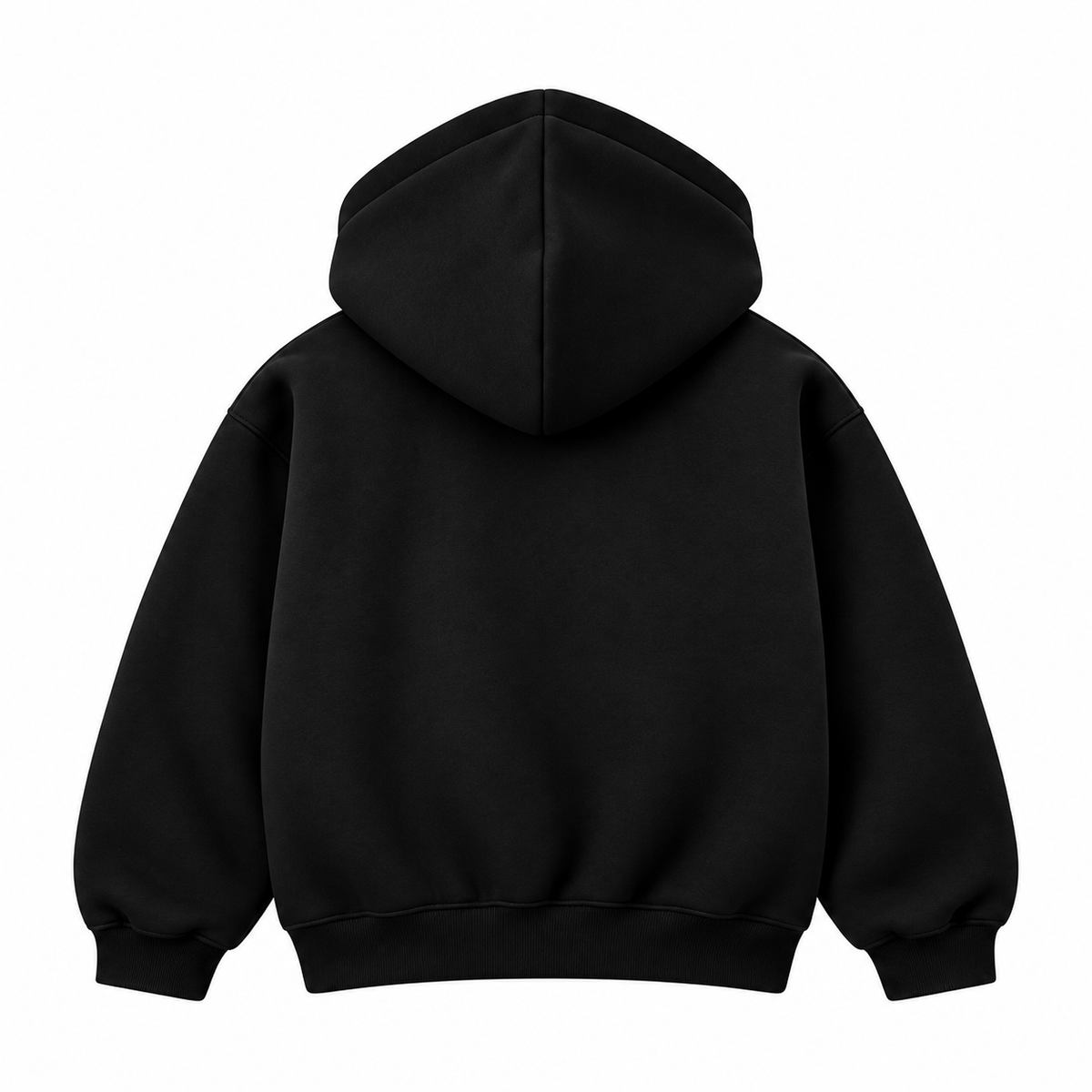 OTS black hoodie back