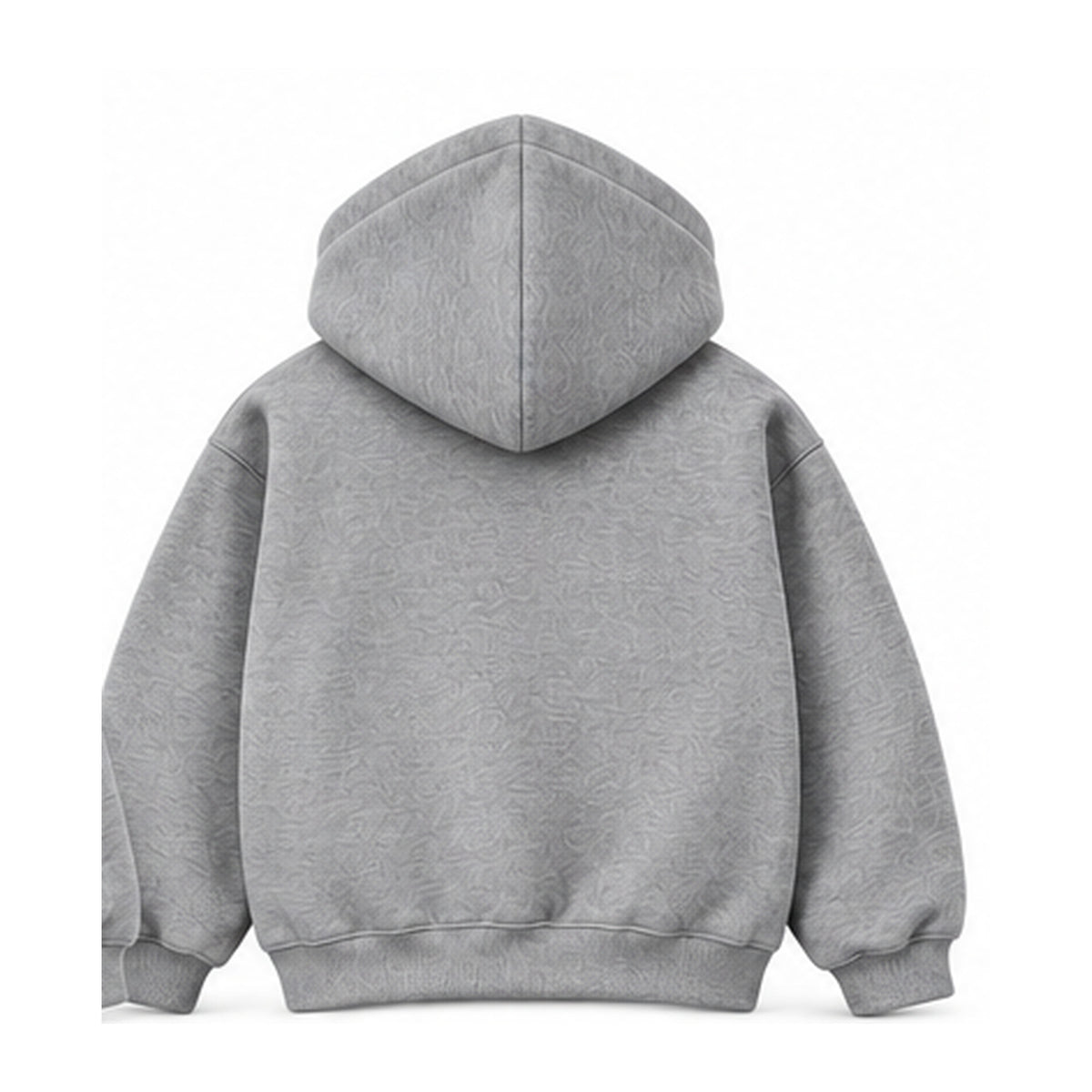 OTS grey hoodie back