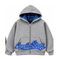OTS grey hoodie front